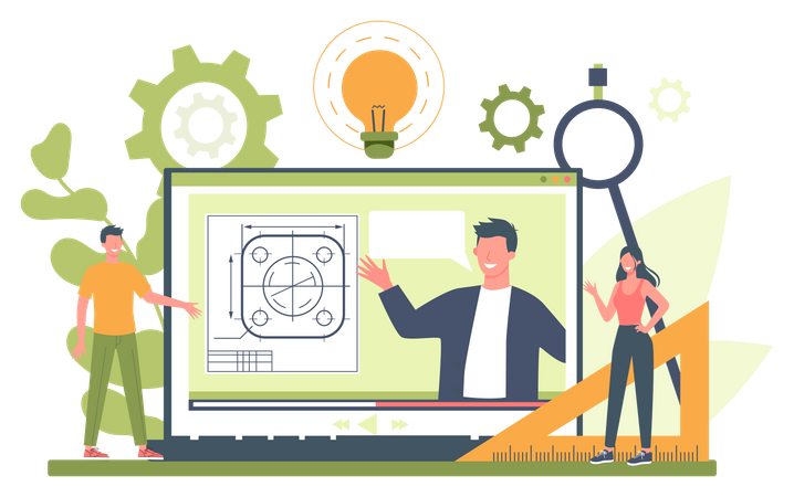 Online-Ingenieur-Tutorial  Illustration