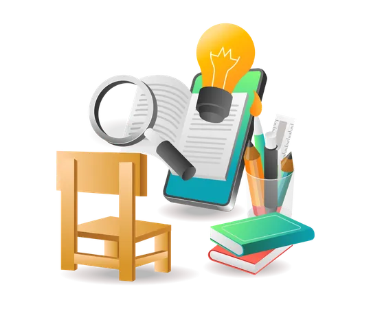 Online learning  Illustration