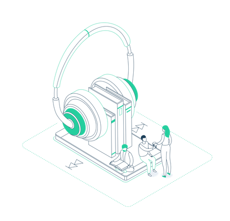 Online learning  イラスト