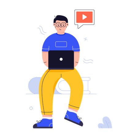 Online Learning  イラスト
