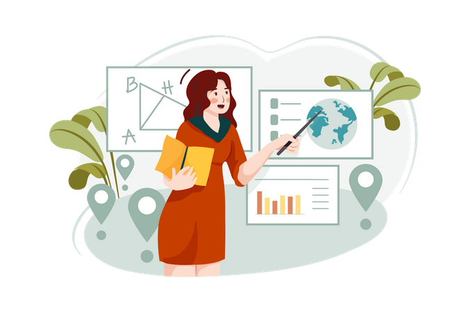 Online learning  イラスト