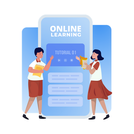 Online Learning Tutorial  イラスト