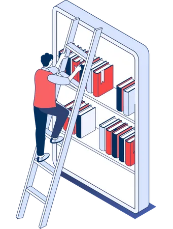 Online library  Illustration