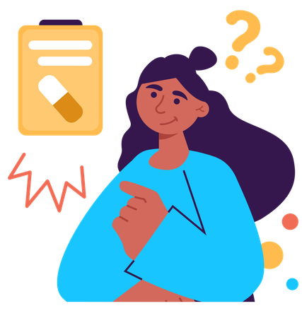 Online Medical Consultation  Illustration