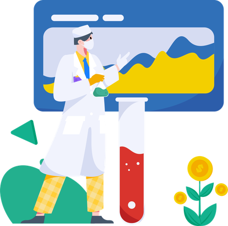 Online Medical Consultation  Illustration