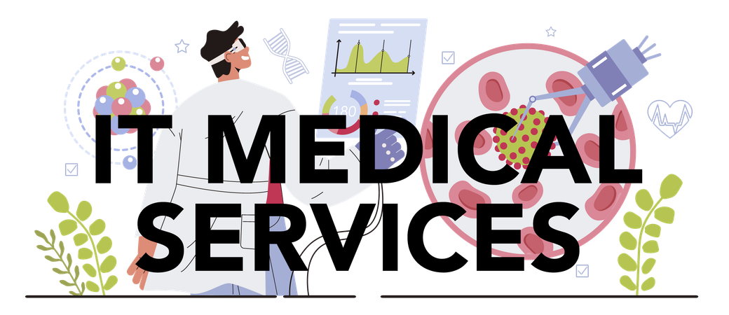 Online medicine and bioinformatics  Ilustração