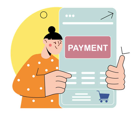 Online Payment  イラスト