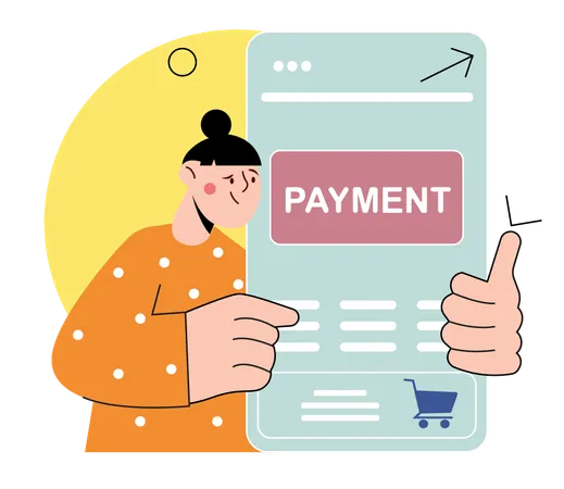 Online Payment  イラスト
