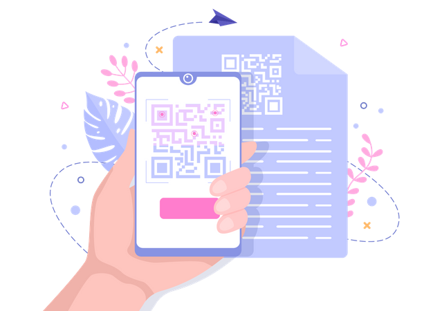 Online Payment  Illustration