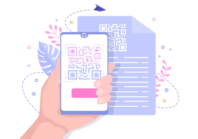 Online Payment  Illustration