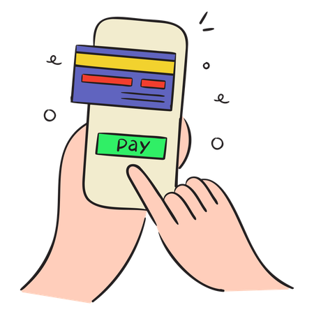 Online Payment  Illustration