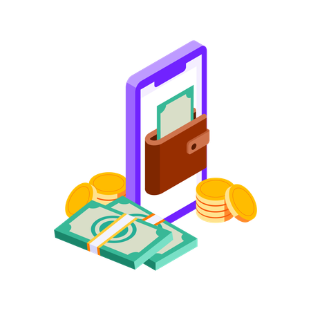 Online payment  Illustration