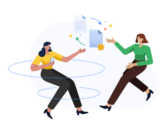 Online payment  Illustration