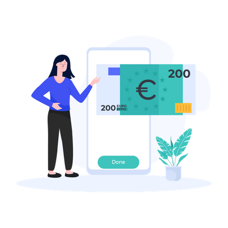 Online Payment  Illustration