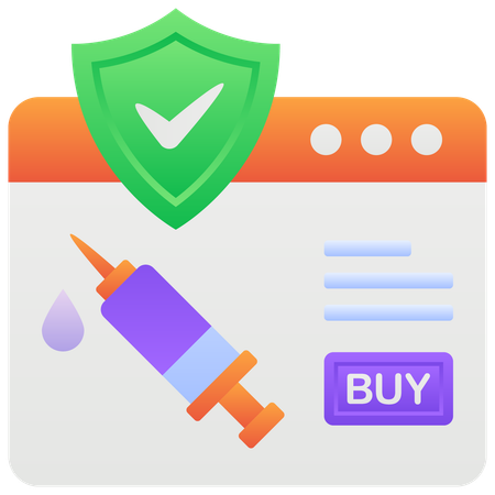 Online Pharmacy  Illustration