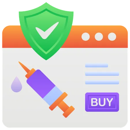 Online Pharmacy  Illustration