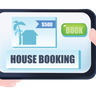 property booking illustration svg