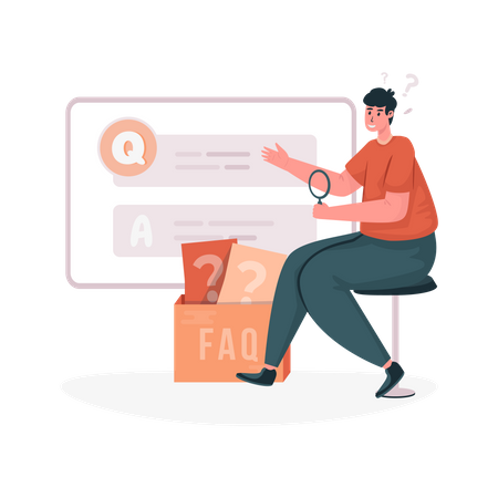 Online question  Illustration