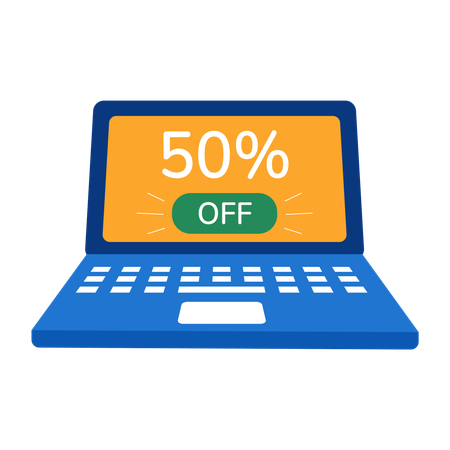 Online sale  Illustration