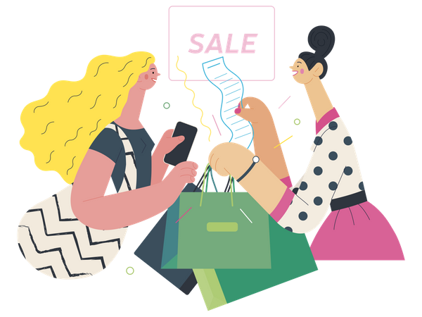 Online sale  Illustration