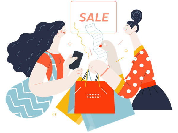 Online sale  Illustration