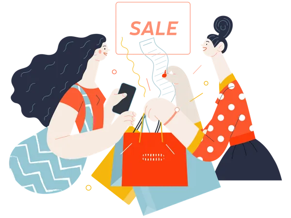 Online sale  Illustration