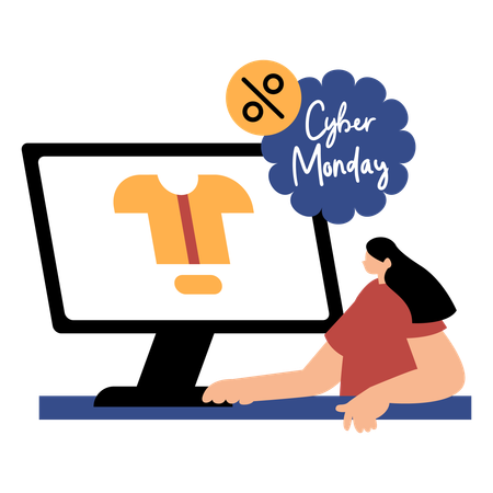 Online-Shopping-Extravaganz zu verkaufen  Illustration