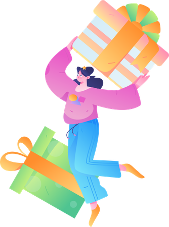 Online Shopping  Illustration