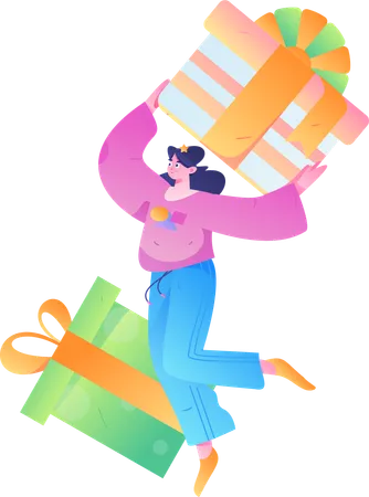 Online Shopping  Illustration