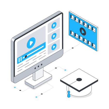 Online Study Tutorials  Illustration