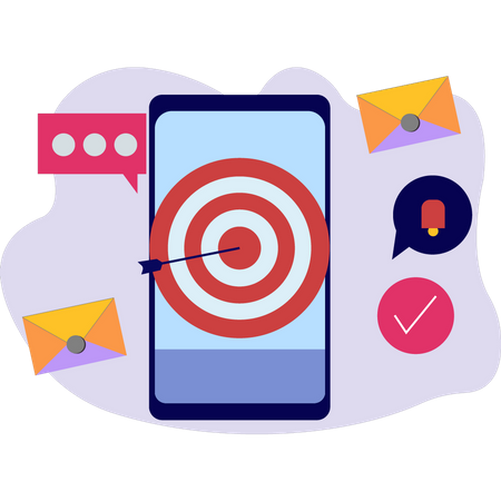 Online target  Illustration