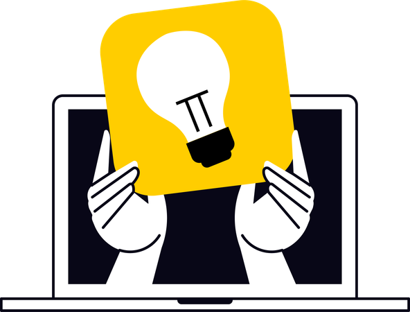 Online Tips  Illustration