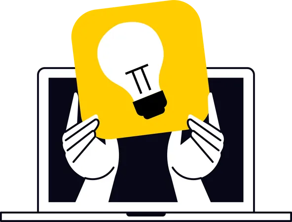 Online Tips  Illustration