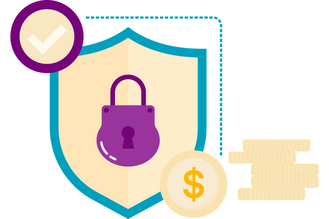 Online Transaction Security  Illustration