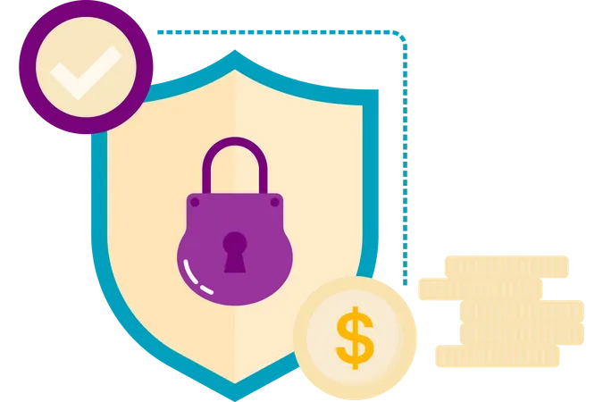 Online Transaction Security  Illustration