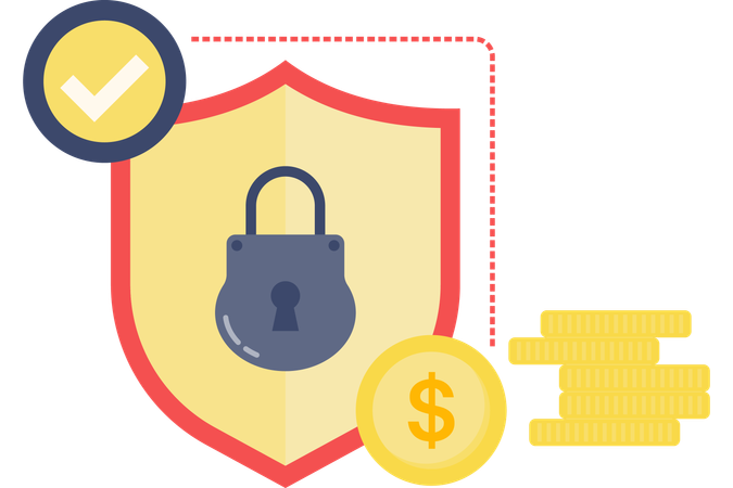 Online Transaction Security  Illustration