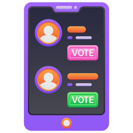 Online Voting  Illustration