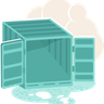 free empty container illustrations