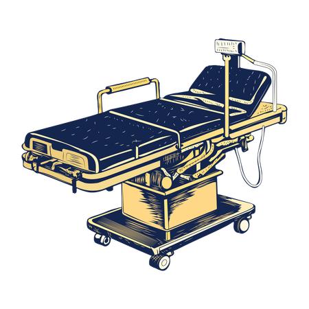 Operating Table  Illustration