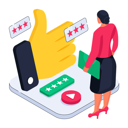 Opinião do produto  Ilustração
