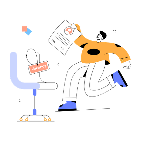 Oportunidade de emprego  Ilustração