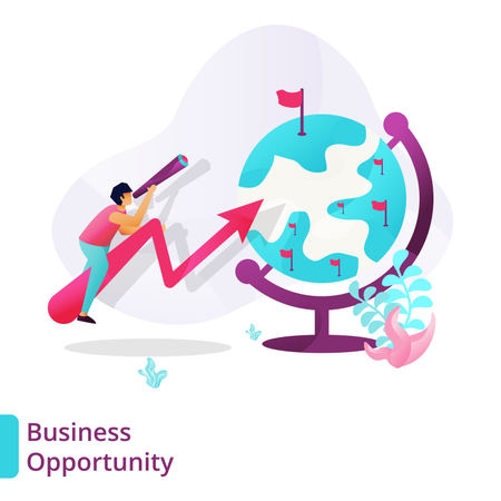 Opportunità di business  Illustration