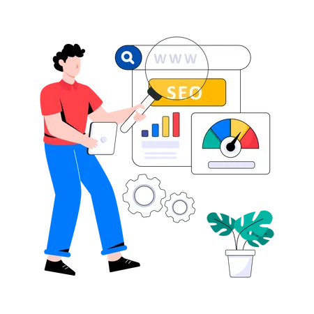 Optimisation du moteur de recherche  Illustration