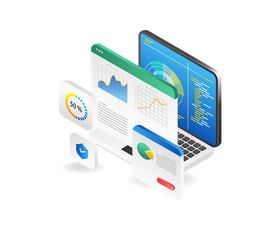 Optimisation du référencement et analyse commerciale  Illustration