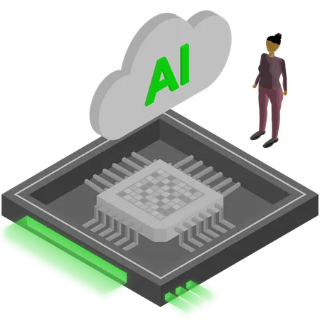 Optimización de chips  Ilustración