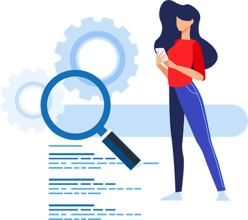 Optimización de motores de búsqueda  Ilustración