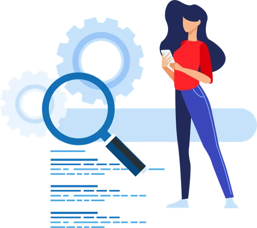 Optimización de motores de búsqueda  Ilustración