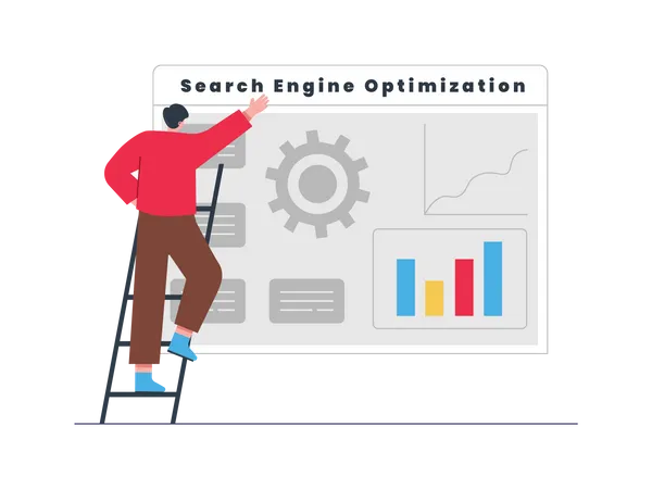 Optimización de motores de búsqueda  Ilustración