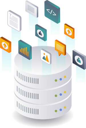 Optimización del rendimiento de la base de datos en entornos de servidores en la nube  Ilustración