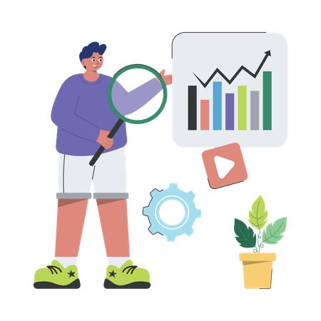 Optimización SEO  Ilustración